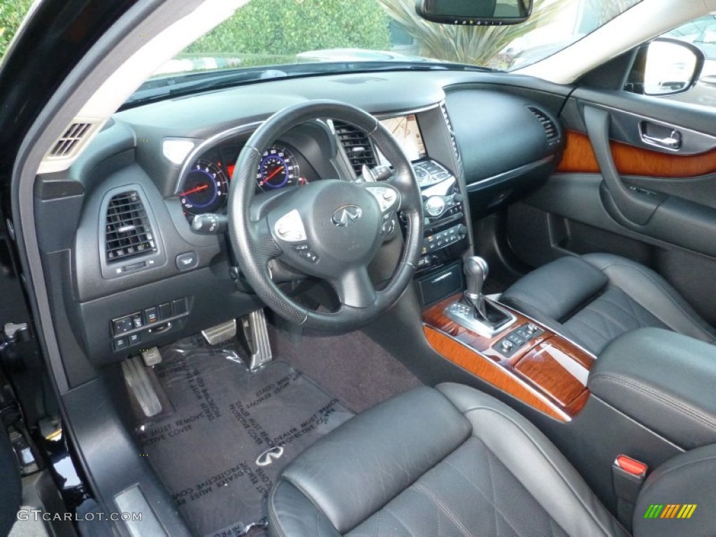 Graphite Interior 2010 Infiniti FX 50 AWD Photo #89986601
