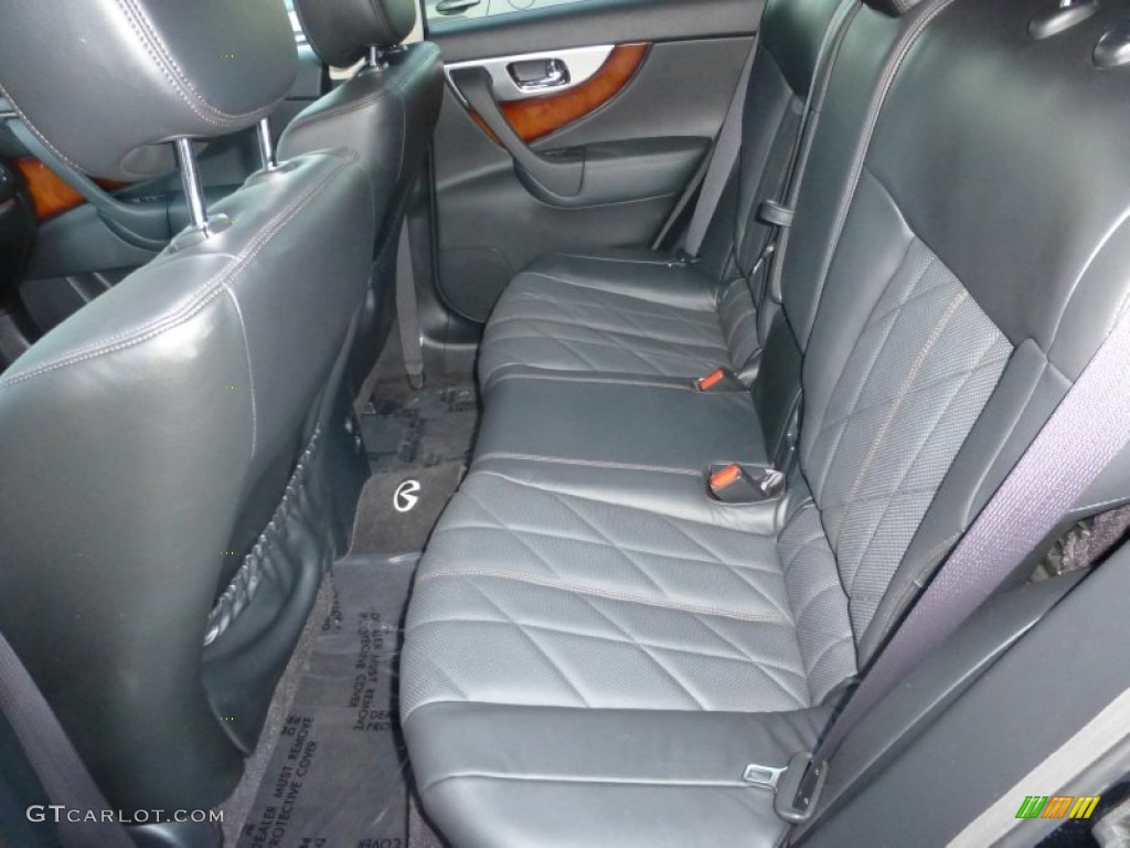 2010 Infiniti FX 50 AWD Rear Seat Photo #89986658