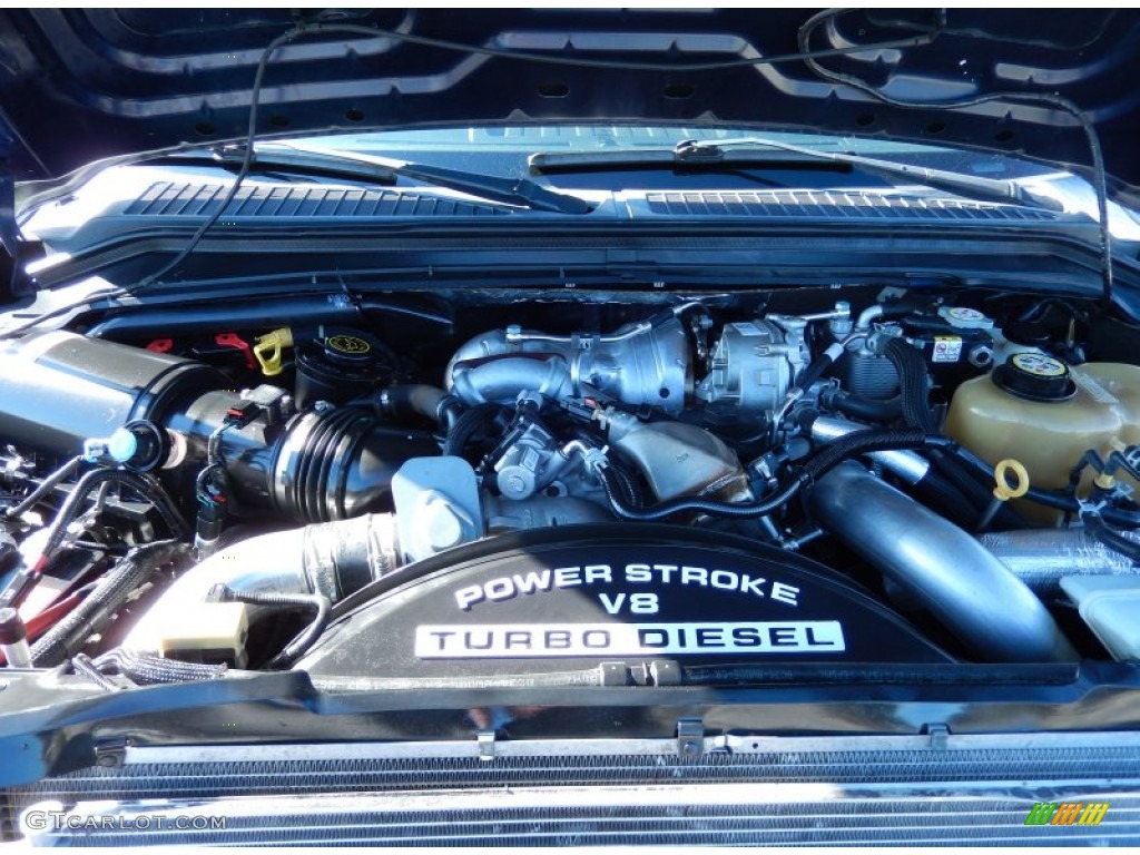 2008 Ford F450 Super Duty Lariat Crew Cab 4x4 Dually Engine Photos