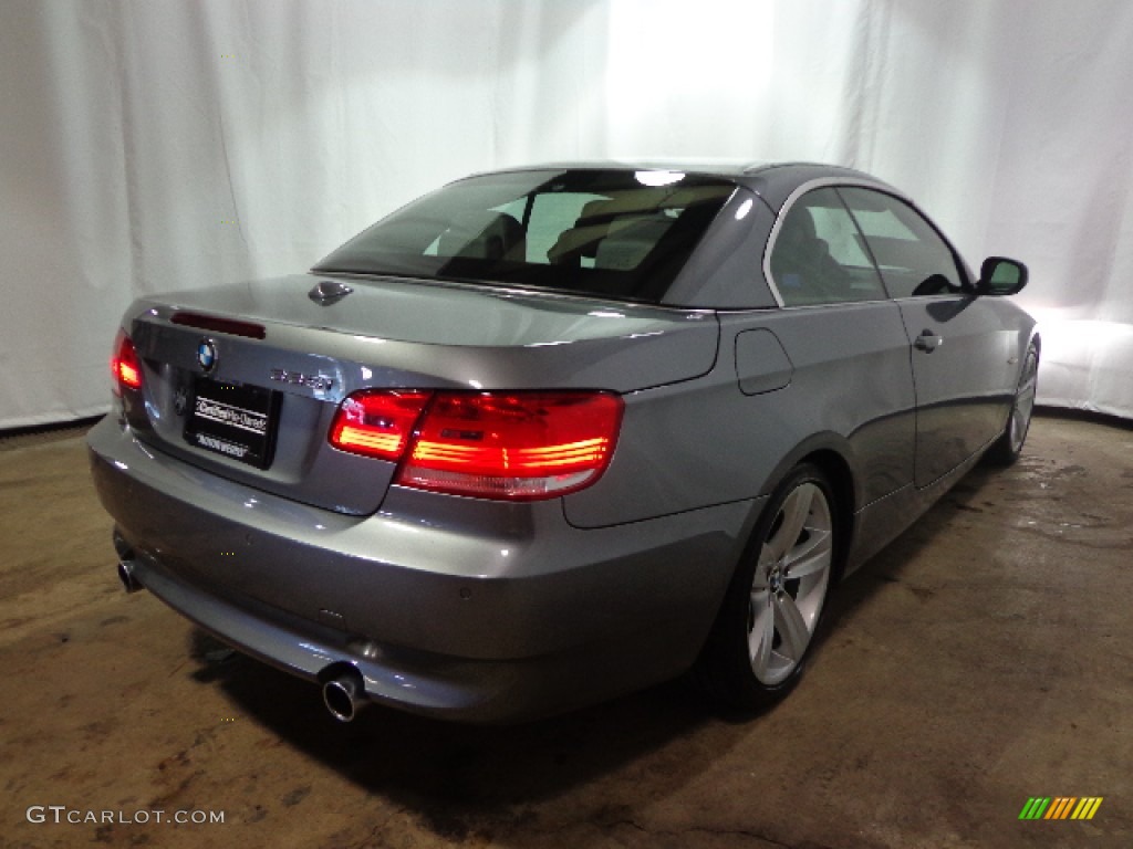 2010 3 Series 335i Convertible - Space Gray Metallic / Gray Dakota Leather photo #16