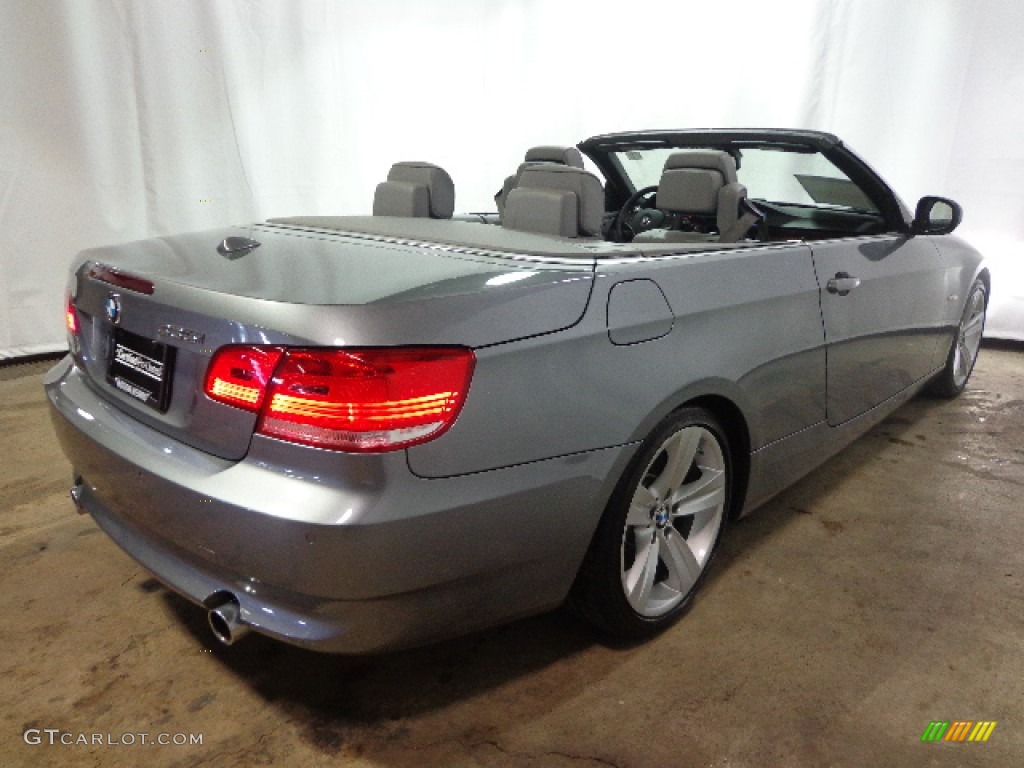 2010 3 Series 335i Convertible - Space Gray Metallic / Gray Dakota Leather photo #20