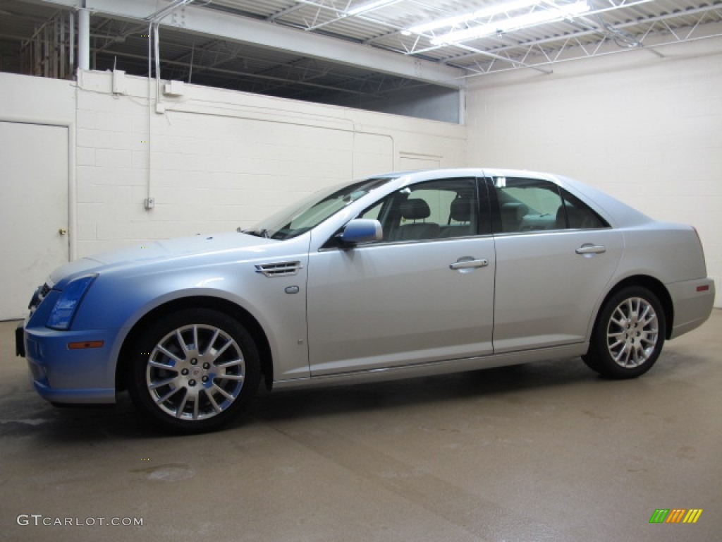2009 STS 4 V6 AWD - Radiant Silver / Light Gray photo #4