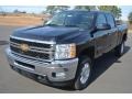 2014 Black Chevrolet Silverado 2500HD LTZ Crew Cab 4x4  photo #2