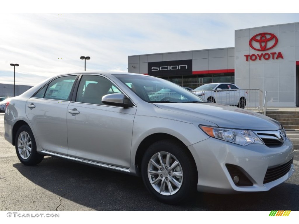2014 Camry LE - Classic Silver Metallic / Ash photo #1