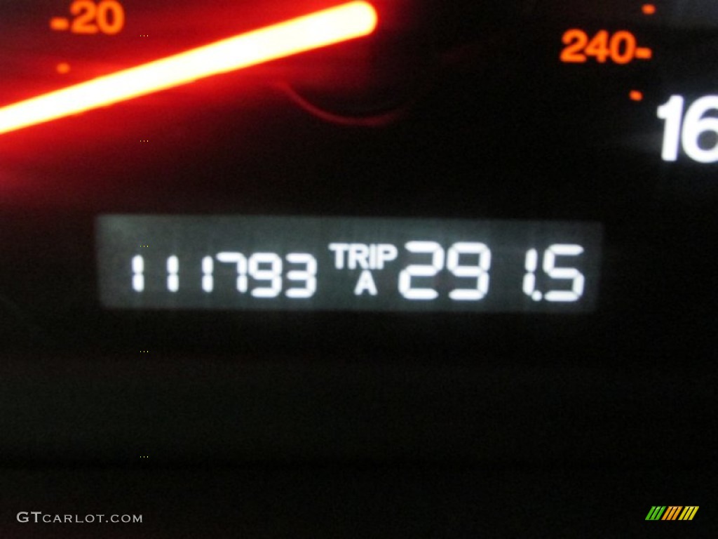 2004 Accord EX V6 Coupe - Nighthawk Black Pearl / Black photo #15