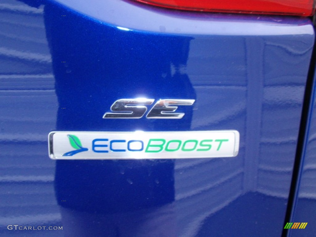 2014 Escape SE 1.6L EcoBoost - Deep Impact Blue / Charcoal Black photo #15