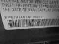 Deep Black - Passat Komfort Sedan Photo No. 14