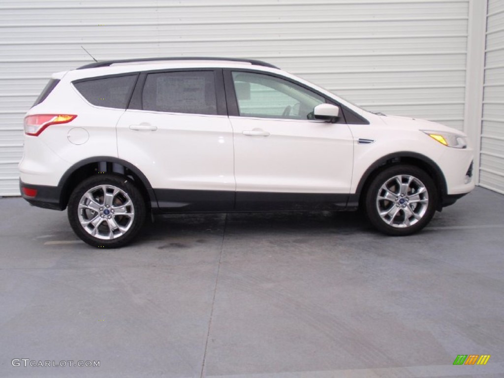 2014 Escape SE 1.6L EcoBoost - White Platinum / Charcoal Black photo #3