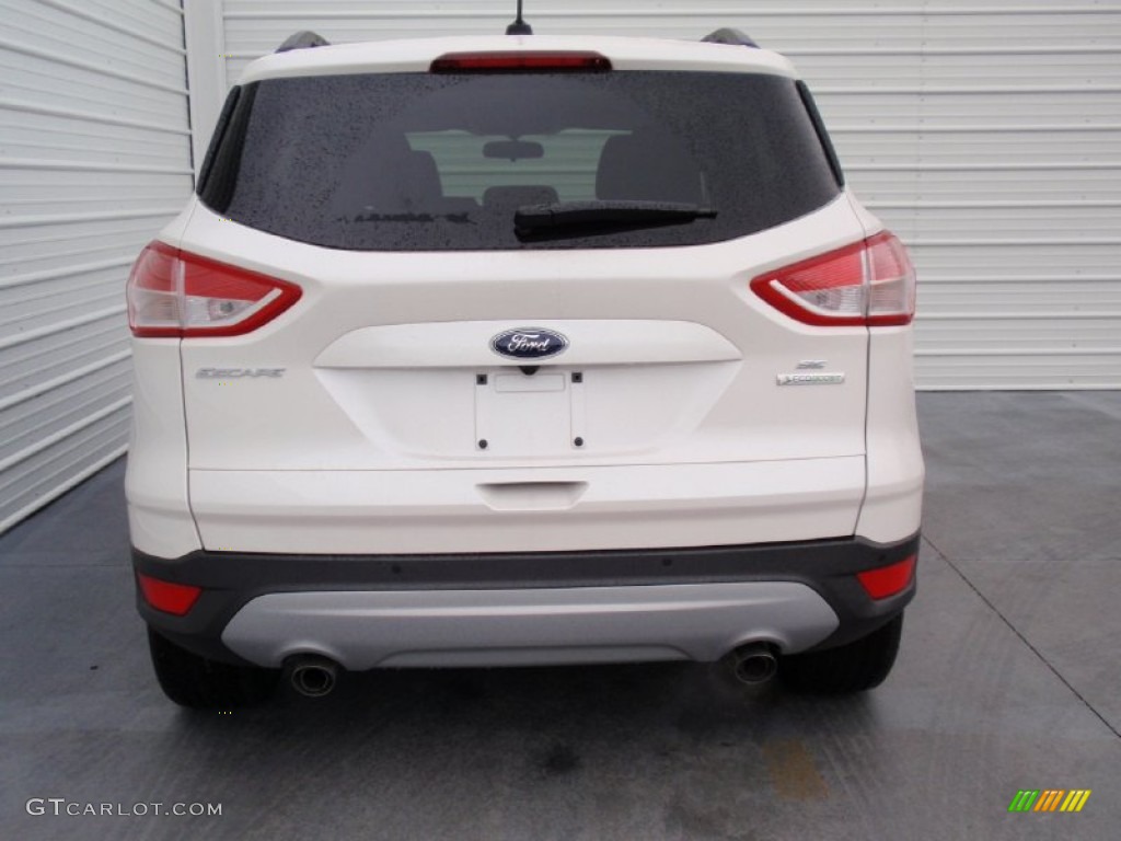 2014 Escape SE 1.6L EcoBoost - White Platinum / Charcoal Black photo #5