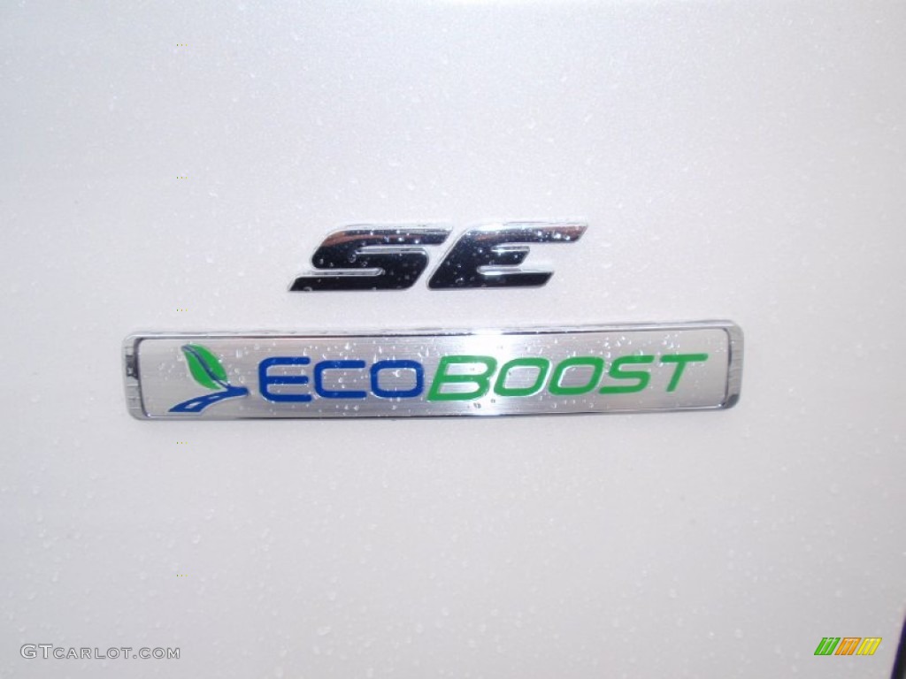 2014 Escape SE 1.6L EcoBoost - White Platinum / Charcoal Black photo #15