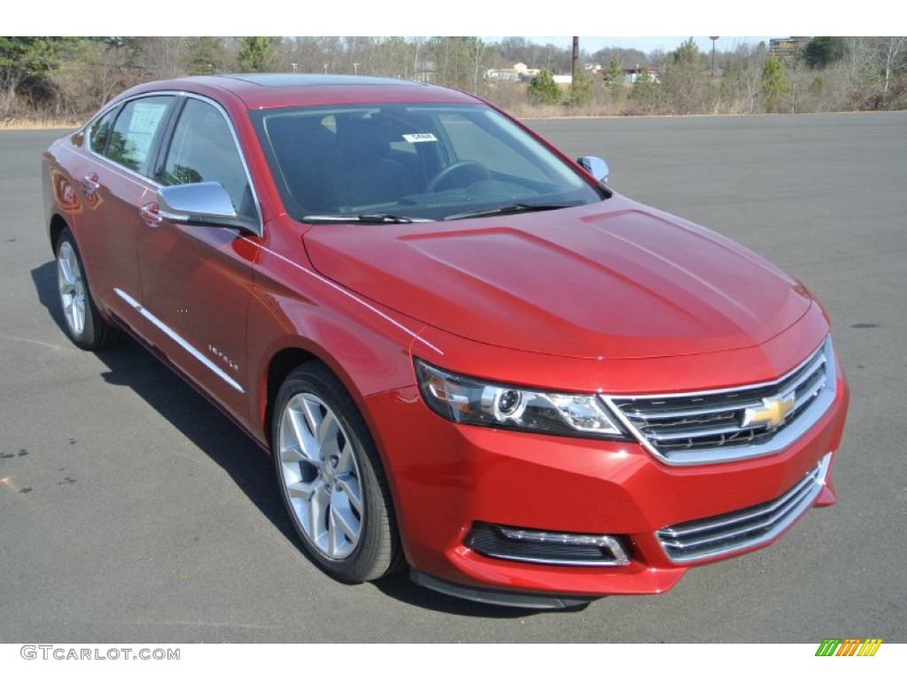 2014 Impala LTZ - Crystal Red Tintcoat / Jet Black photo #1