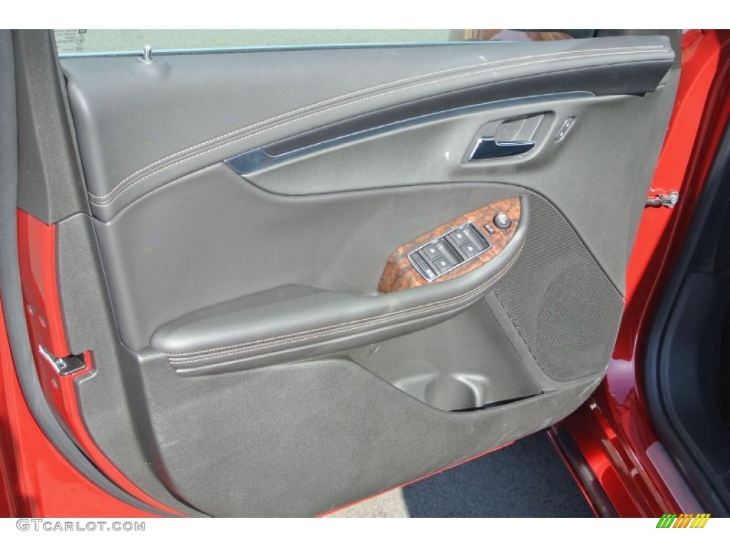 2014 Impala LTZ - Crystal Red Tintcoat / Jet Black photo #9