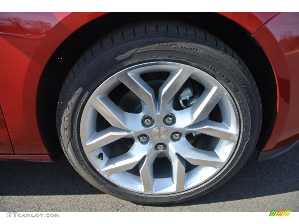 2014 Impala LTZ - Crystal Red Tintcoat / Jet Black photo #21
