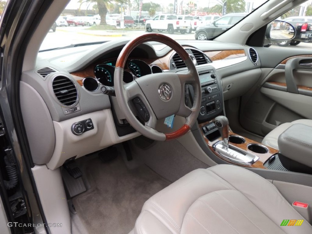 Titanium/Dark Titanium Interior 2011 Buick Enclave CXL Photo #89997338