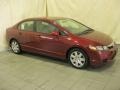 Tango Red Pearl - Civic LX Sedan Photo No. 8