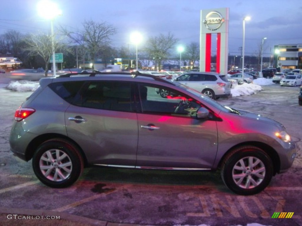 2011 Murano SV AWD - Platinum Graphite / Black photo #4