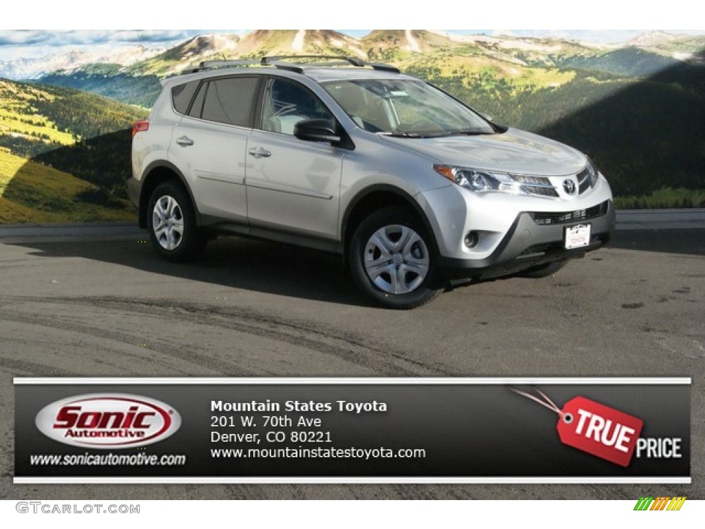 2014 RAV4 LE AWD - Classic Silver Metallic / Ash photo #1