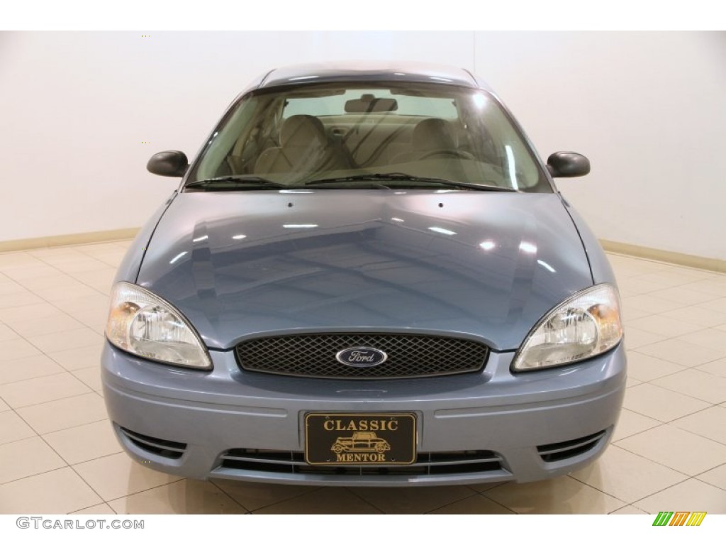 2006 Taurus SE - Windveil Blue Metallic / Medium/Dark Flint Grey photo #2