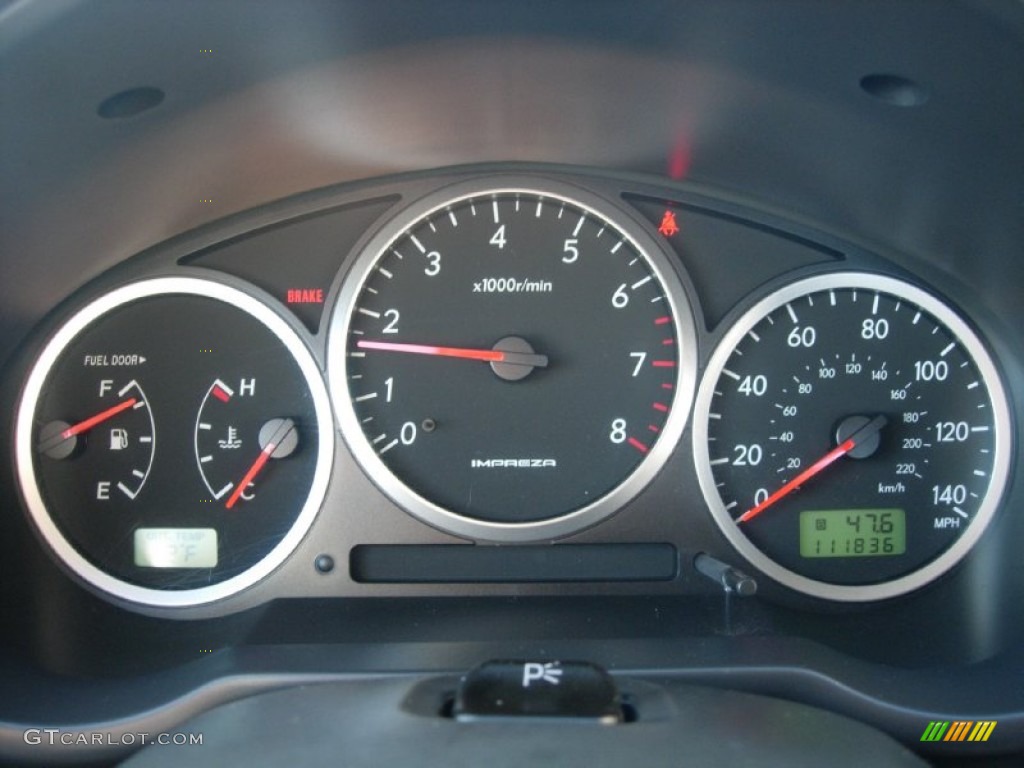 2006 Impreza WRX Sedan - Crystal Gray Metallic / Anthracite Black photo #2