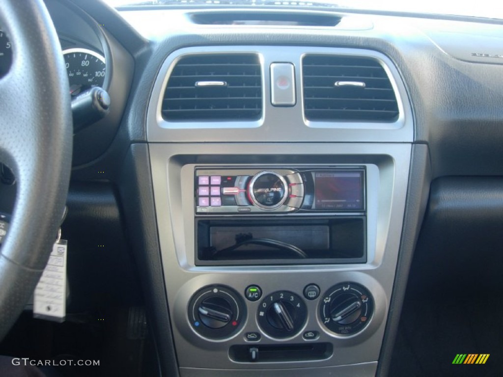 2006 Impreza WRX Sedan - Crystal Gray Metallic / Anthracite Black photo #3