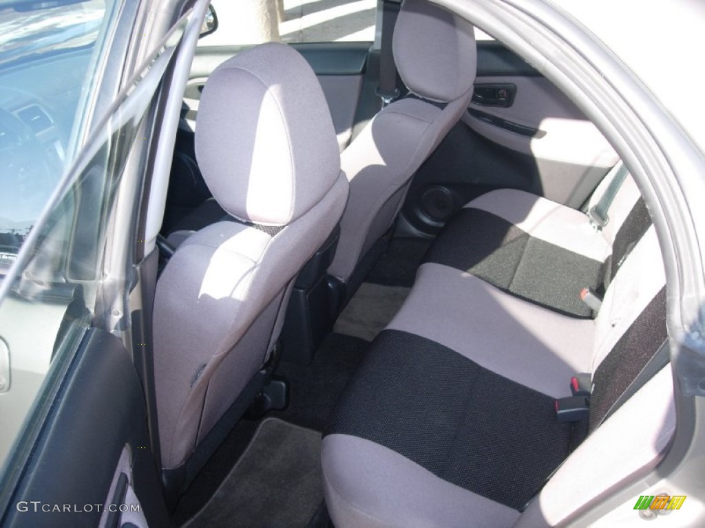 2006 Impreza WRX Sedan - Crystal Gray Metallic / Anthracite Black photo #6