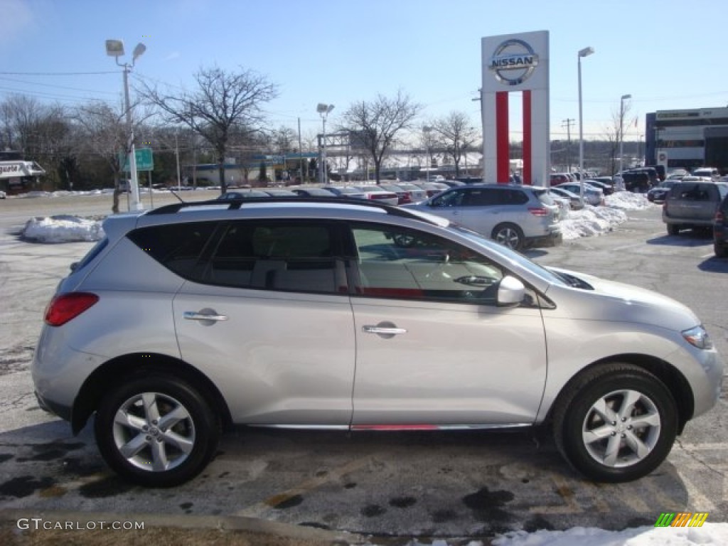 2010 Murano SL AWD - Brilliant Silver Metallic / Black photo #4