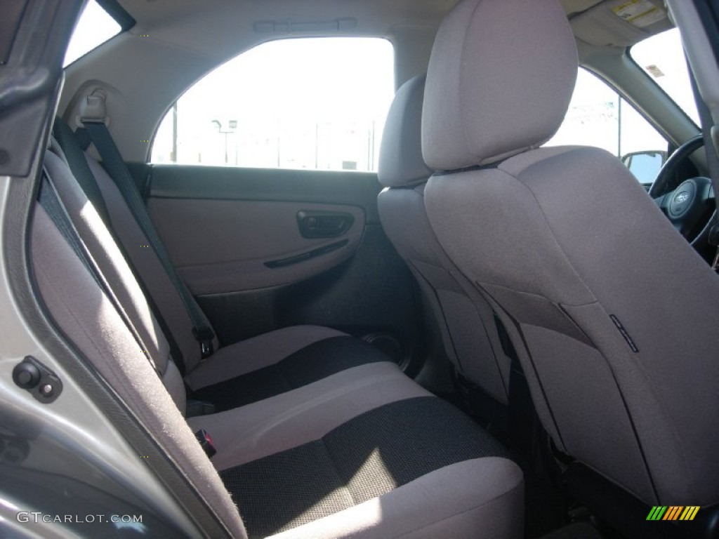 2006 Impreza WRX Sedan - Crystal Gray Metallic / Anthracite Black photo #7