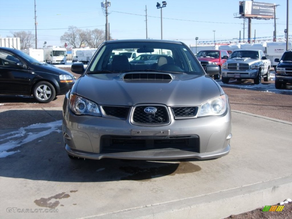 2006 Impreza WRX Sedan - Crystal Gray Metallic / Anthracite Black photo #16