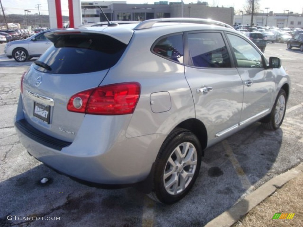2013 Rogue SL AWD - Frosted Steel / Gray photo #5