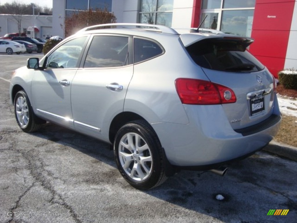 2013 Rogue SL AWD - Frosted Steel / Gray photo #7