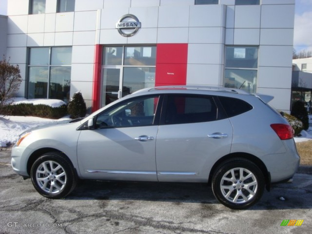 2013 Rogue SL AWD - Frosted Steel / Gray photo #8
