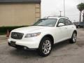 2005 Ivory Pearl White Infiniti FX 35  photo #3