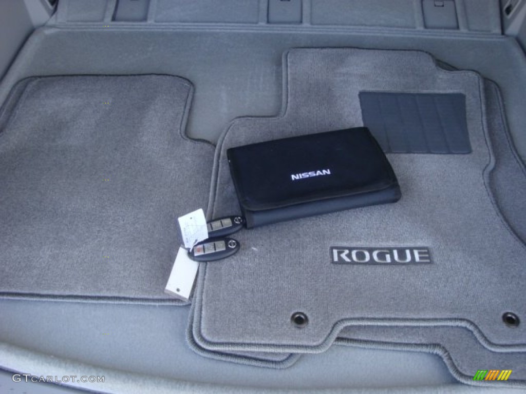 2013 Rogue SL AWD - Frosted Steel / Gray photo #25