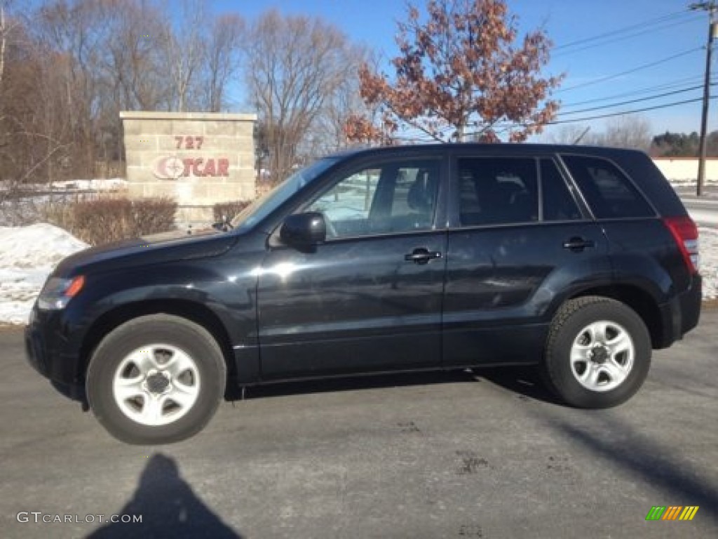 2010 Grand Vitara Premium 4x4 - Black Pearl / Beige photo #1