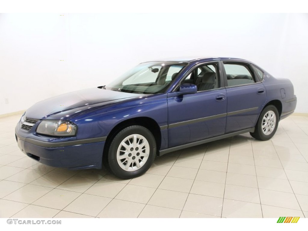 Superior Blue Metallic 2003 Chevrolet Impala Standard Impala Model Exterior Photo #90001883
