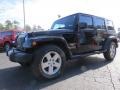 2008 Black Jeep Wrangler Unlimited Sahara  photo #3