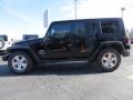 2008 Black Jeep Wrangler Unlimited Sahara  photo #4