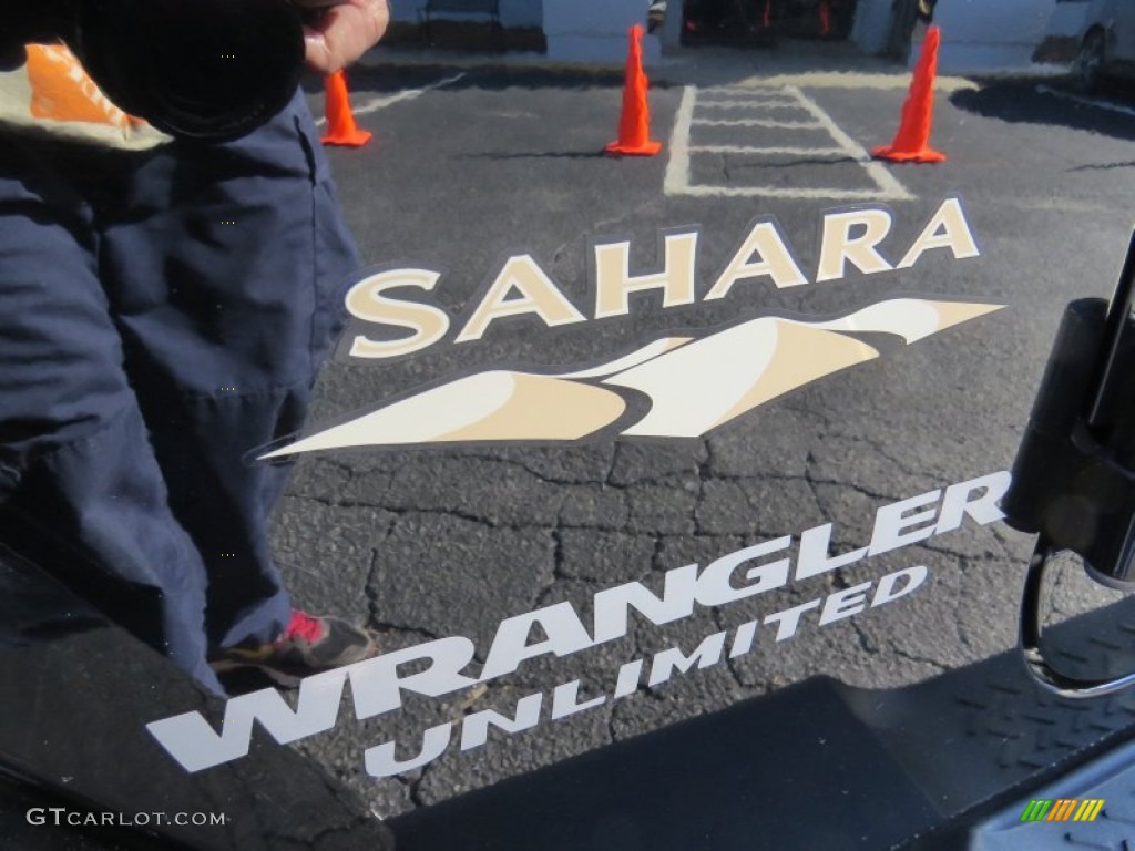 2008 Wrangler Unlimited Sahara - Black / Dark Slate Gray/Med Slate Gray photo #11
