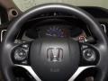 2014 Honda Civic Beige Interior Steering Wheel Photo