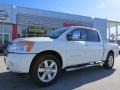 Glacier White 2014 Nissan Titan SL Crew Cab