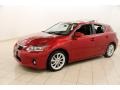 2012 Matador Red Mica Lexus CT 200h Hybrid Premium  photo #3