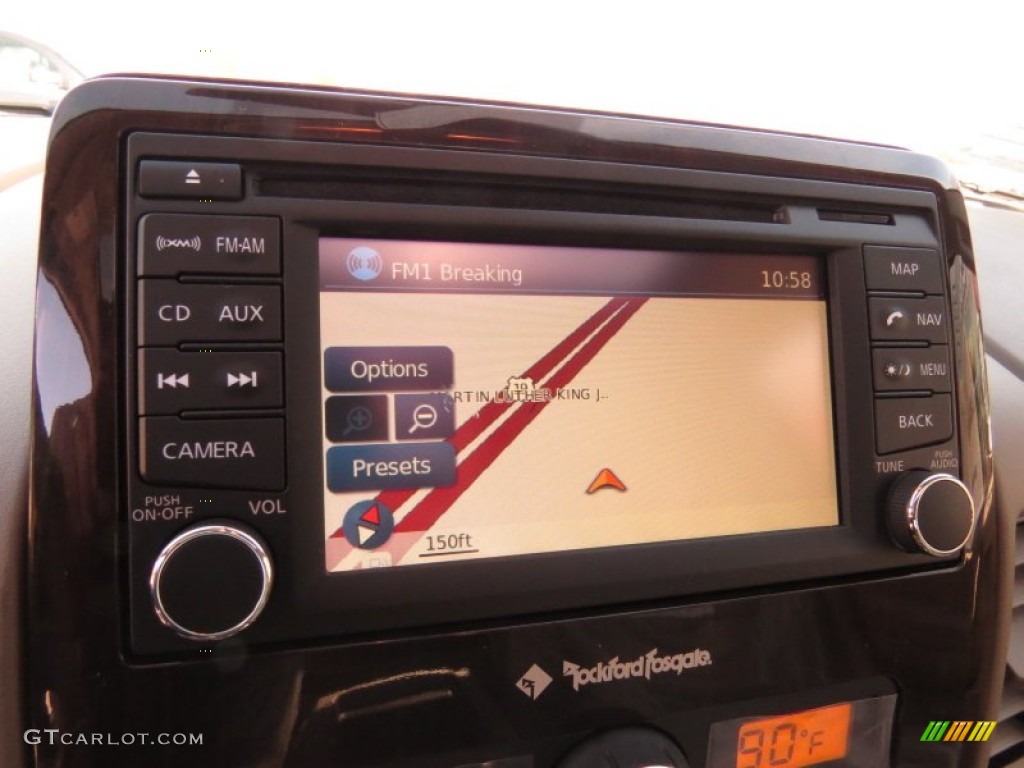 2014 Nissan Titan SL Crew Cab Navigation Photos