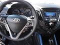 2014 Hyundai Veloster Black Interior Dashboard Photo