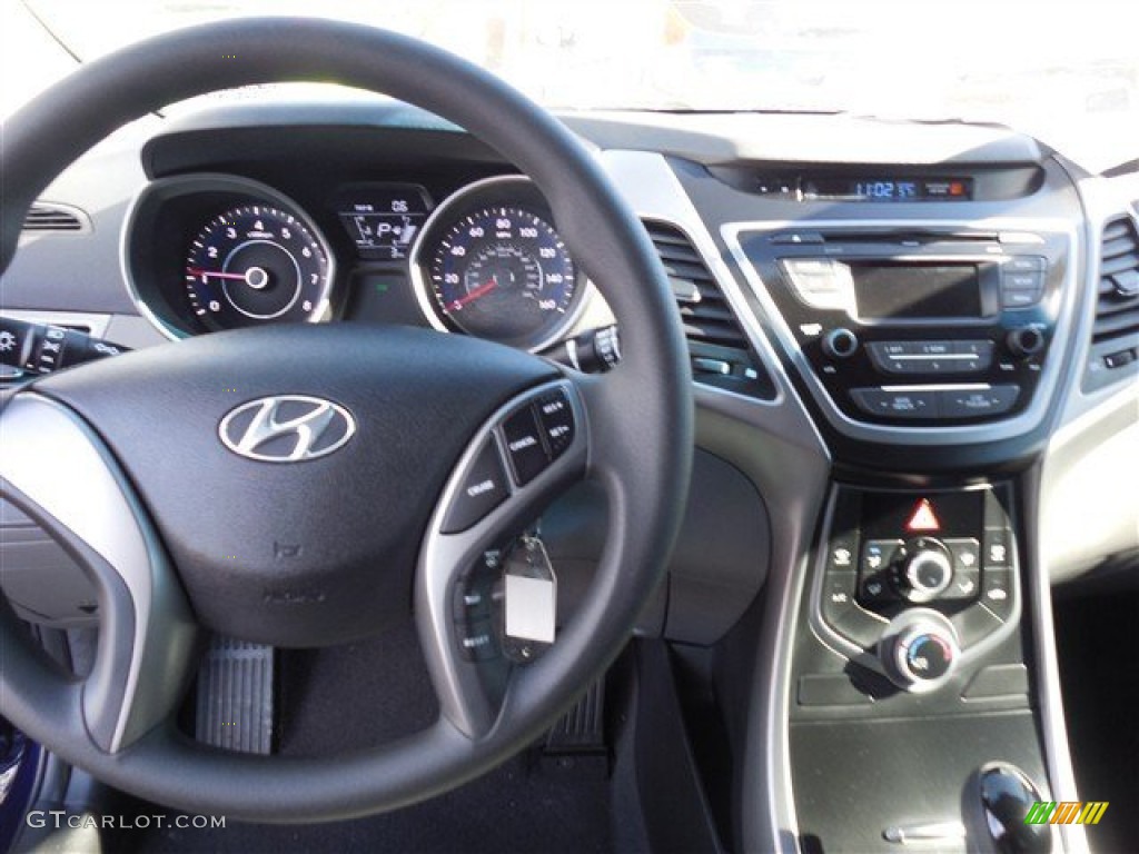2014 Elantra SE Sedan - Blue / Gray photo #6