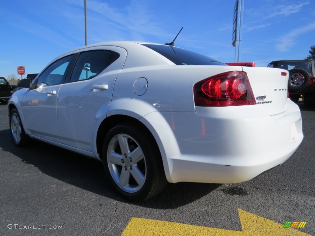 2013 Avenger SE - New Bright White / Black photo #5