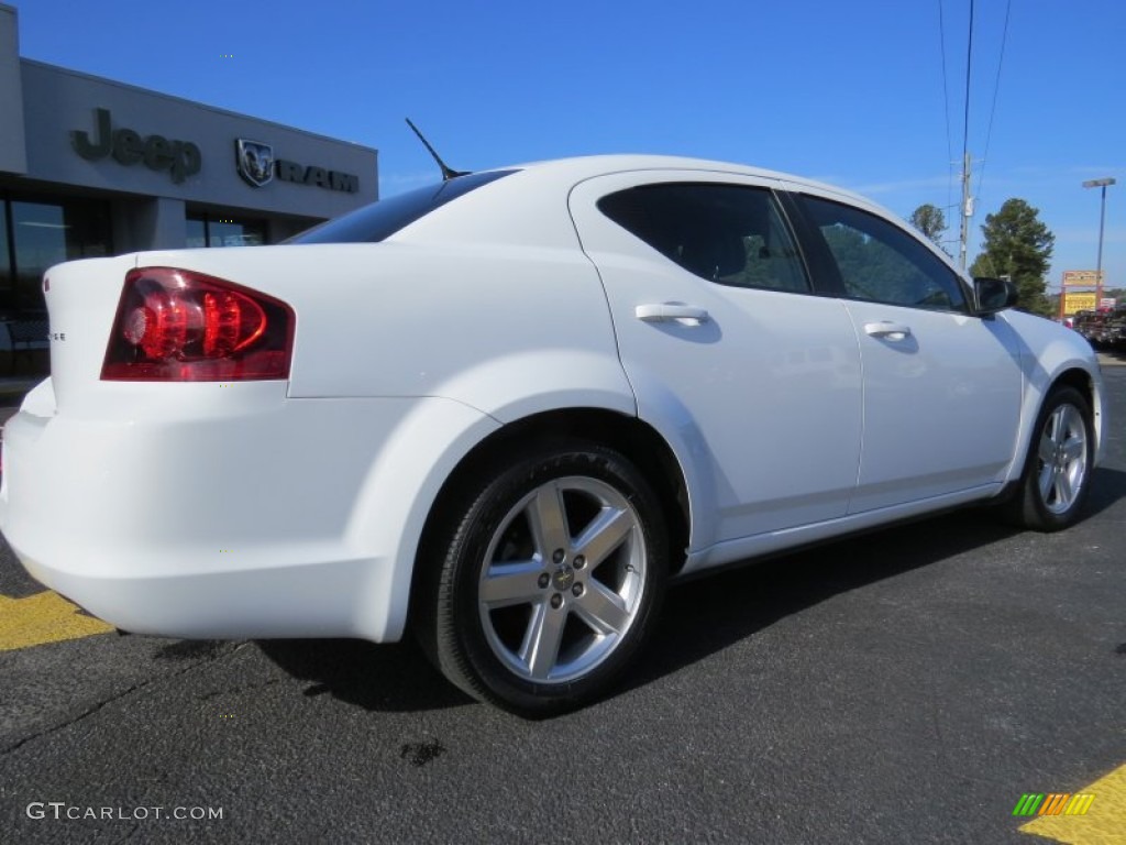 2013 Avenger SE - New Bright White / Black photo #7