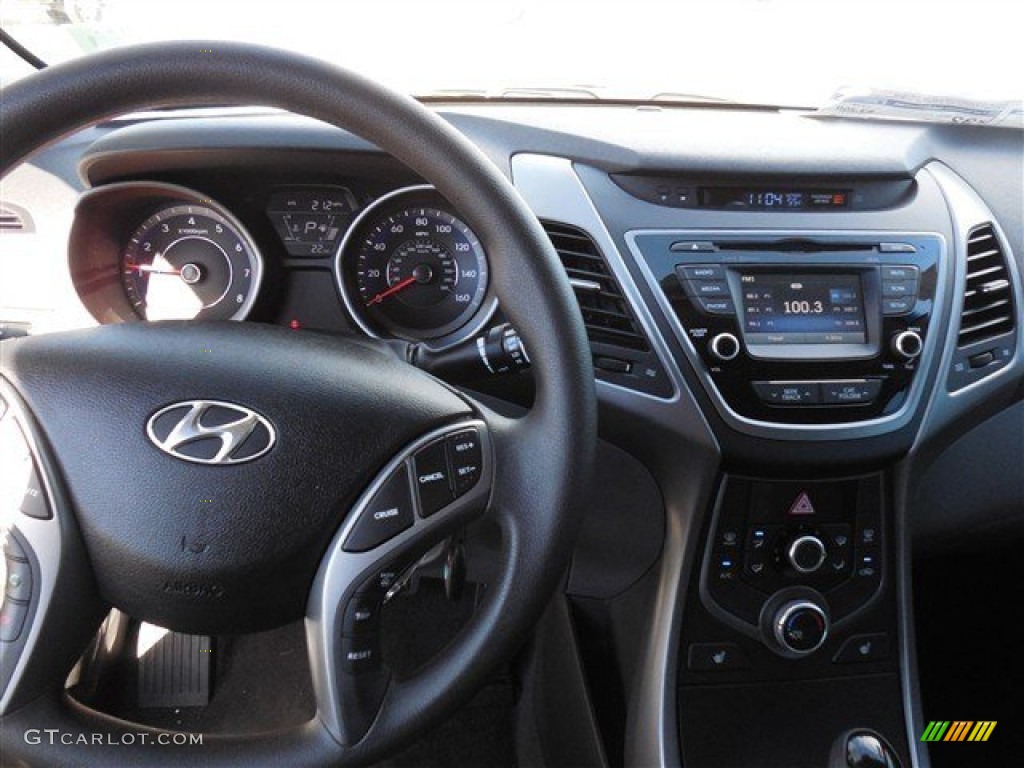 2014 Elantra SE Sedan - Windy Sea Blue / Gray photo #6