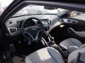 2014 Hyundai Veloster Gray Interior Prime Interior Photo
