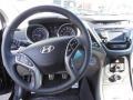 2014 Black Noir Pearl Hyundai Elantra Sport Sedan  photo #6