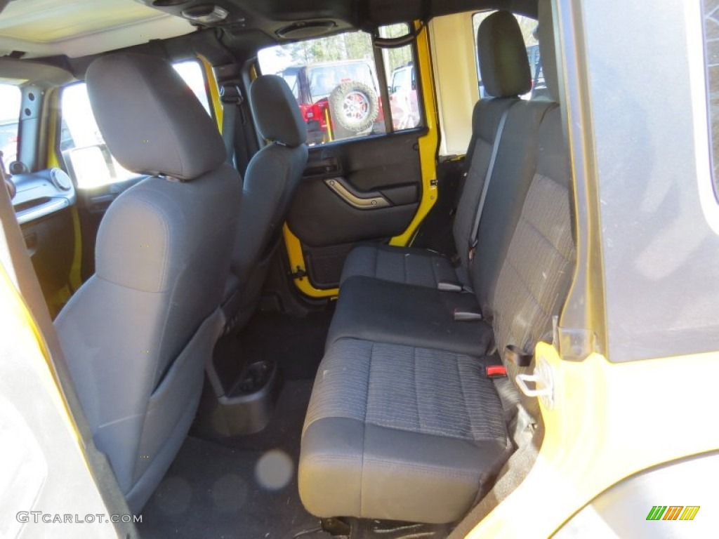 2011 Wrangler Unlimited Sport 4x4 - Detonator Yellow / Black photo #13